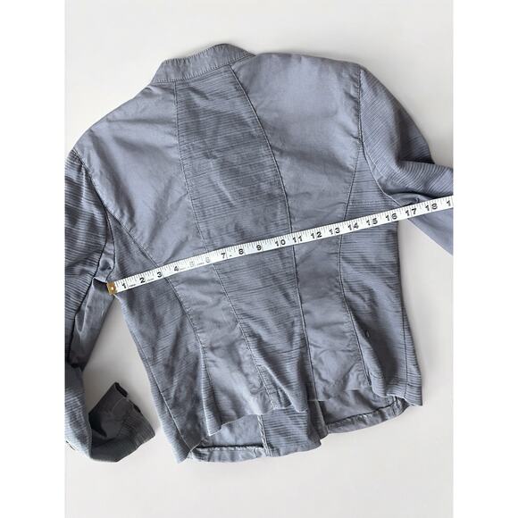Armani Exchange Jacket Women M Edgy Motorcycle Streetstyle Swift Reputation Era - Picture 5 of 8